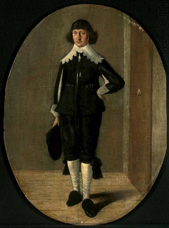 Portrait of a standing cavalier, Gerard David